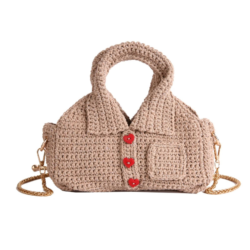 Crochet Beach Tote Bag