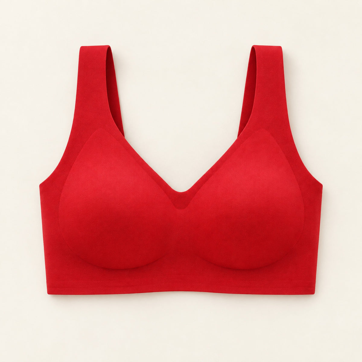 SUL CUORE - Reggiseno Premium Senza Cuciture – Rosso