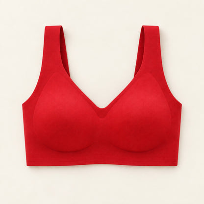 SUL CUORE - Reggiseno Premium Senza Cuciture – Rosso