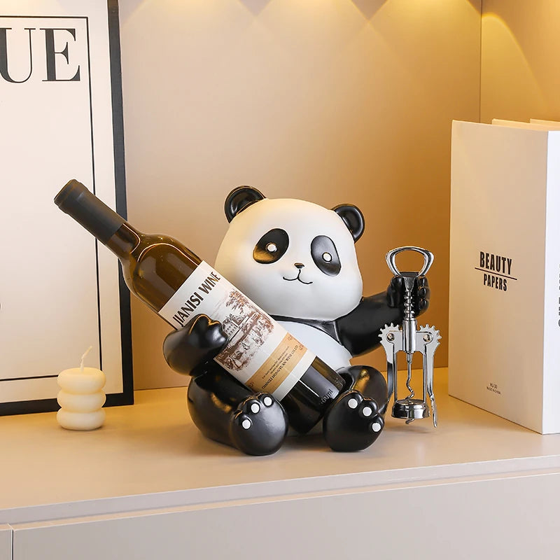Panda Maître · Reggi-Vino con Apribottiglia