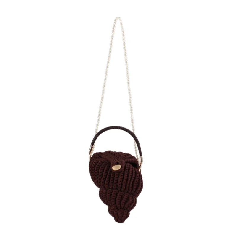 Conch Cotton-Rope Crossbody Bag