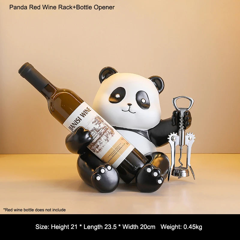 Panda Maître · Reggi-Vino con Apribottiglia