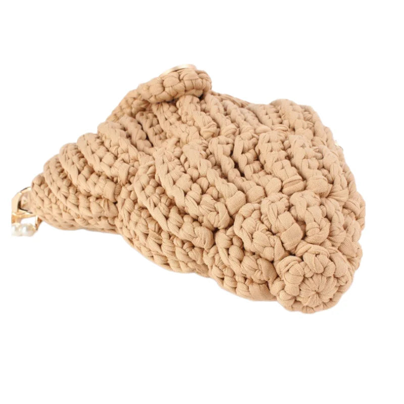 Conch Cotton-Rope Crossbody Bag