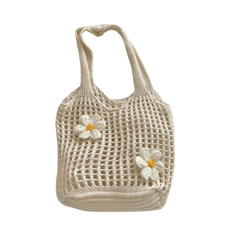 Crochet Hobo Shoulder Bag