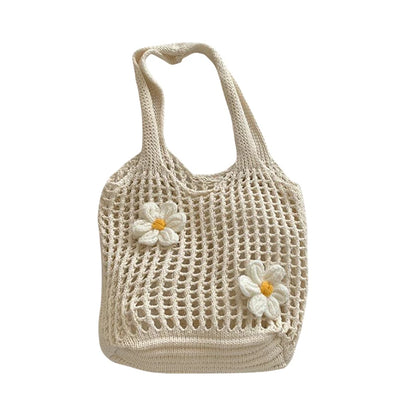 Crochet Hobo Shoulder Bag