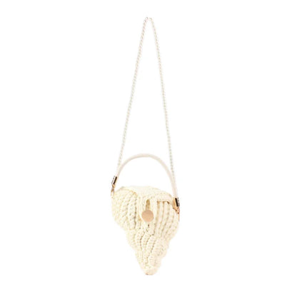 Conch Cotton-Rope Crossbody Bag