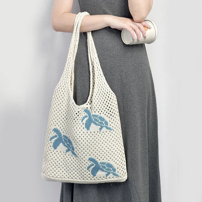 Cherry Crochet Shoulder Bag