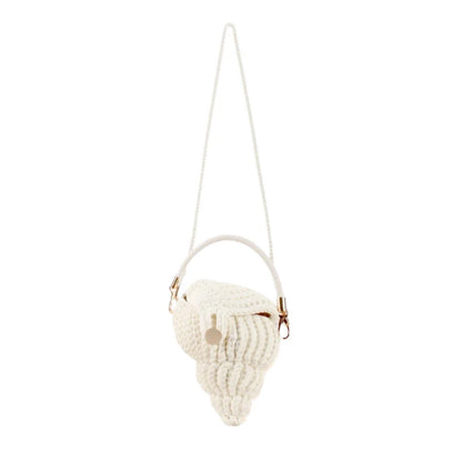 Conch Cotton-Rope Crossbody Bag