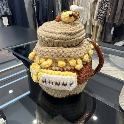 Honey Pot Crochet Bucket Bag