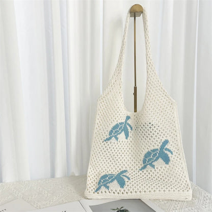 Cherry Crochet Shoulder Bag