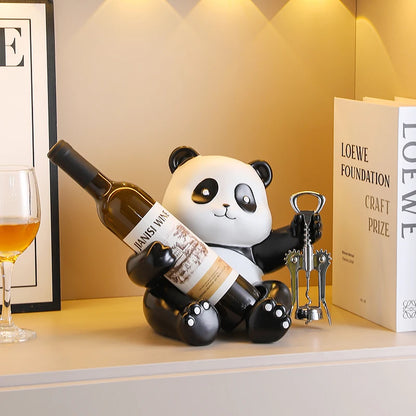 Panda Maître · Reggi-Vino con Apribottiglia