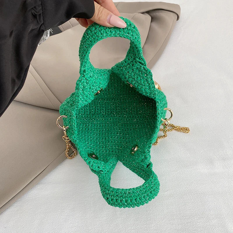 Crochet Beach Tote Bag