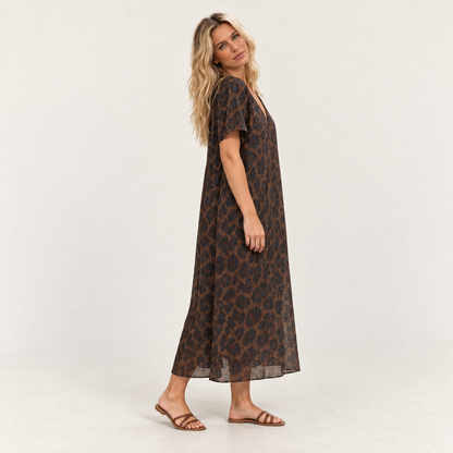 Edda Kleid aus der Dreiviertelansicht