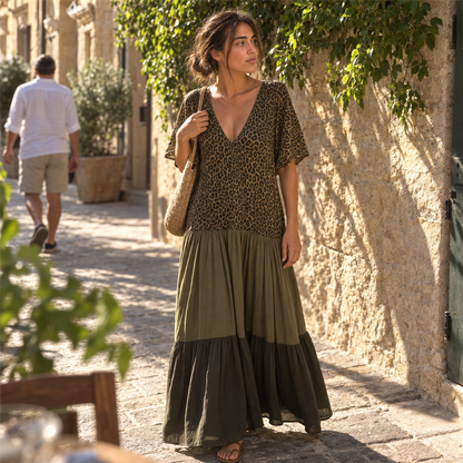 Juna Kleid im Sonnenlicht getragen