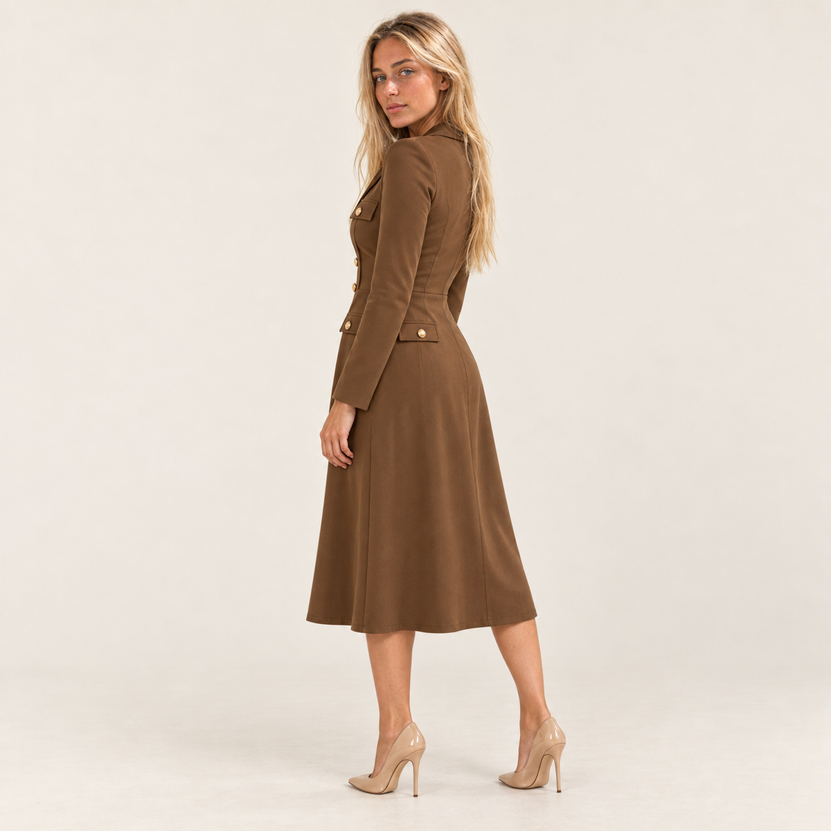 Marlene Kleid aus der Dreiviertelansicht