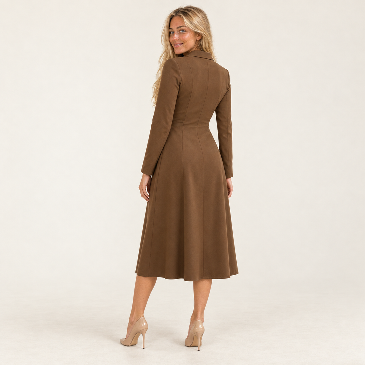 Marlene Kleid von hinten