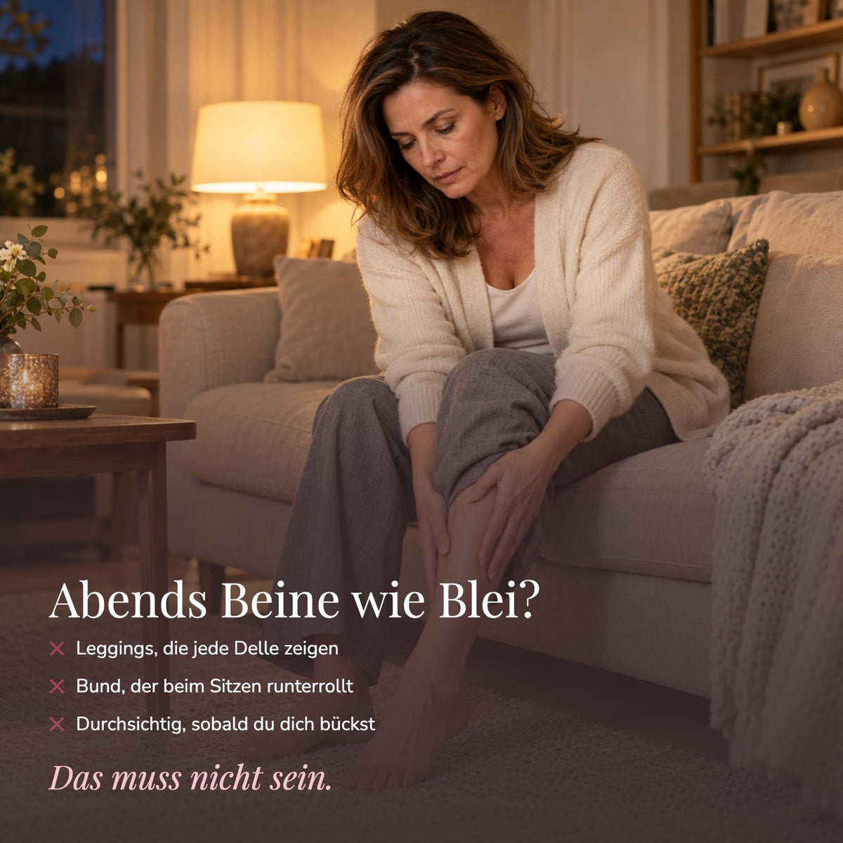 Abends Beine wie Blei? Das muss nicht sein