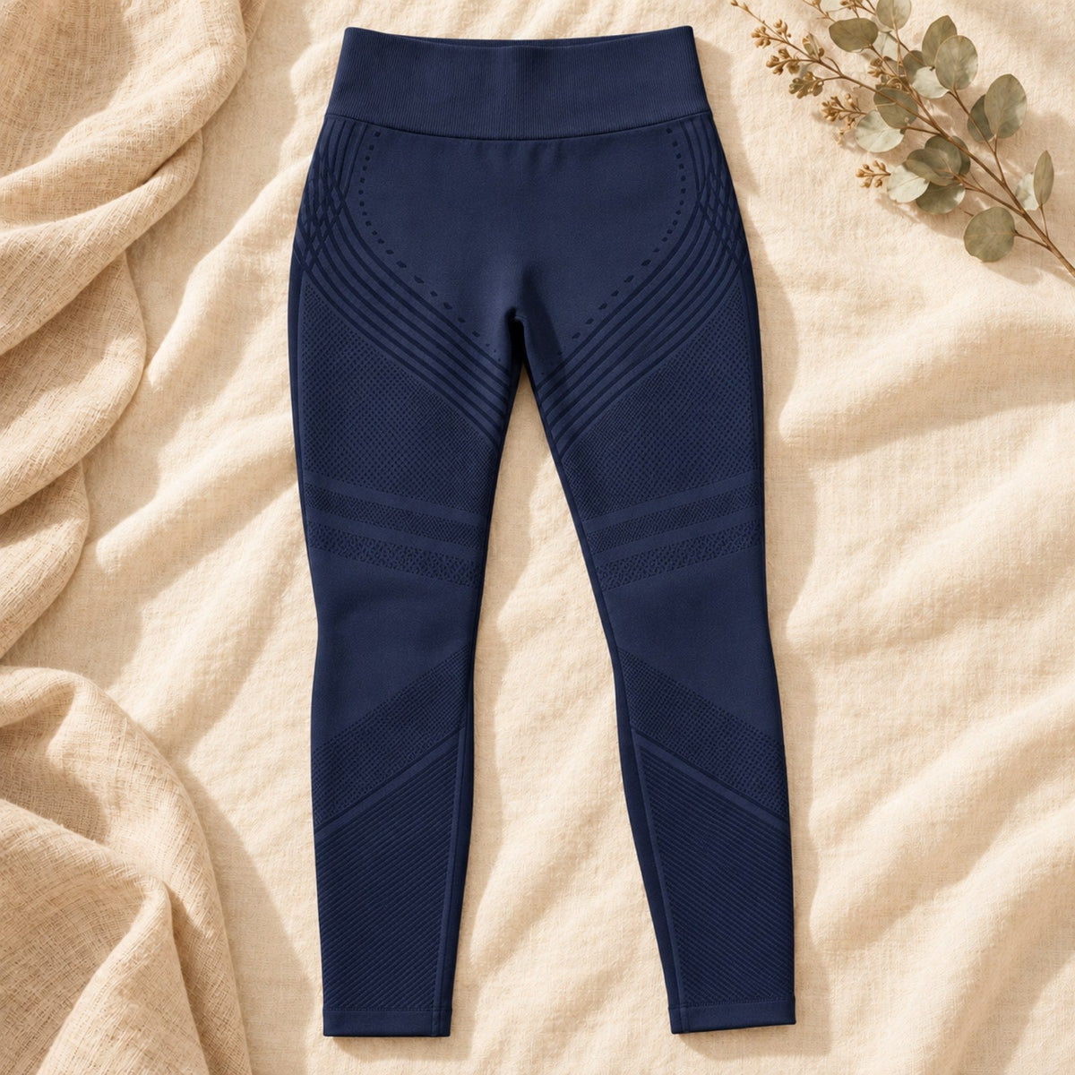 Leggings Forma 3D Blu Navy