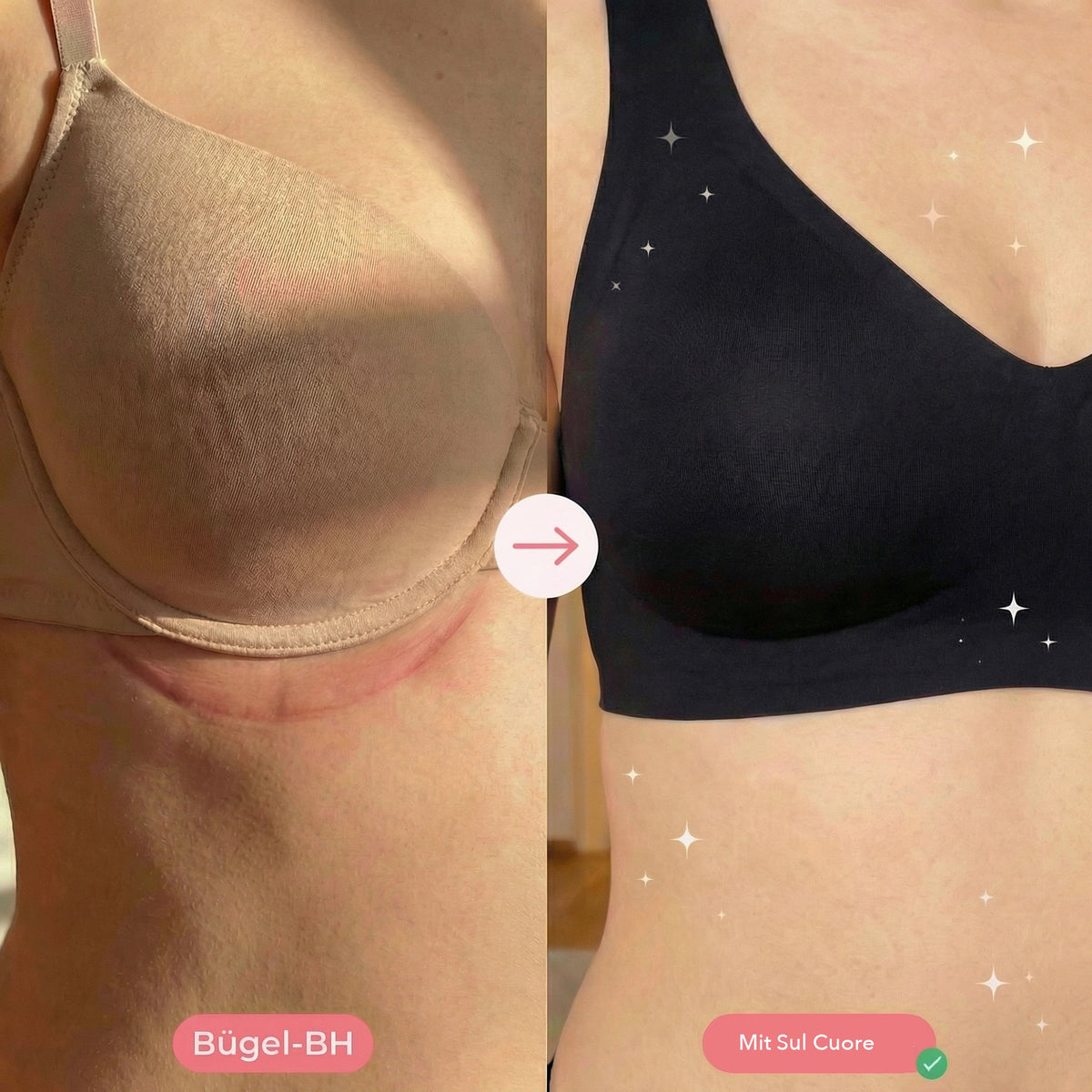 SUL CUORE - Reggiseno Premium Senza Cuciture